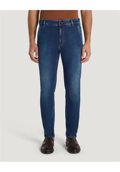 Jeans Indie in blu denim stretch PT TORINO | Pantaloni | C5ZP01Z0SK43